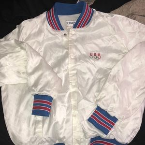 Chalk line USA bomber jacket